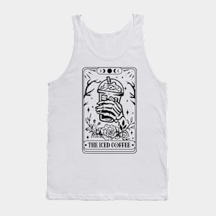 The Iced Coffee Tarot Card Tank Top